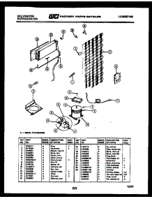 05 - System And Automatic Defrost Parts parts for Frigidaire Refrigerator TGK160AN6F from AppliancePartsPros.com