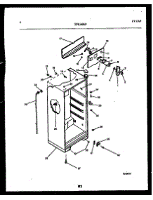 03 - Cabinet Parts parts for Frigidaire Refrigerator TPK160BN6D from AppliancePartsPros.com