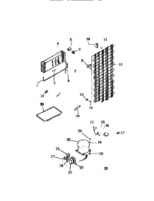 05 - System parts for Frigidaire Refrigerator TMK210AN5V from AppliancePartsPros.com