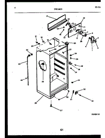 03 - Cabinet Parts parts for Frigidaire Refrigerator TPK160JN0W from AppliancePartsPros.com