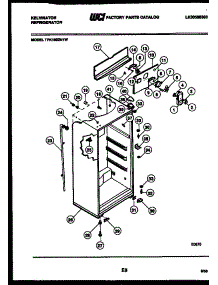 03 - Cabinet Parts parts for Frigidaire Refrigerator TPK180ZN1V from AppliancePartsPros.com