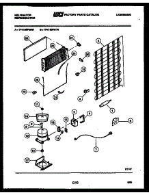 05 - System And Automatic Defrost Parts parts for Frigidaire Refrigerator TPK160PN0F from AppliancePartsPros.com