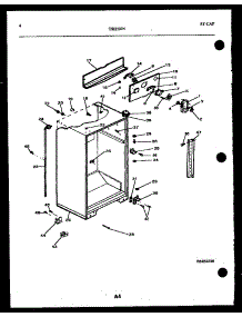 03 - Cabinet Parts parts for Frigidaire Refrigerator TSI210JN0D from AppliancePartsPros.com