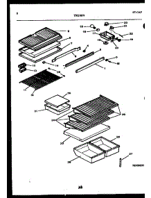 05 - Shelves And Support parts for Frigidaire Refrigerator TSI210JN0D from AppliancePartsPros.com