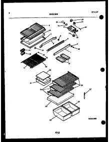 05 - Shelves And Supports parts for Frigidaire Refrigerator TSI210HN0W from AppliancePartsPros.com