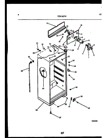 03 - Cabinet Parts parts for Frigidaire Refrigerator TPK180PN3W from AppliancePartsPros.com