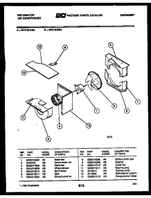 04 - Air Handling Parts parts for Frigidaire Air Conditioner MH418J2SA from AppliancePartsPros.com