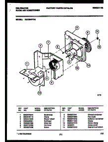 04 - Air Handling Parts parts for Frigidaire Air Conditioner KAC084P7A3 from AppliancePartsPros.com