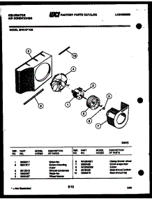 04 - Air Handling Parts parts for Frigidaire Air Conditioner MH310F1QB from AppliancePartsPros.com
