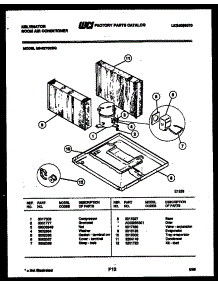 05 - System Parts parts for Frigidaire Air Conditioner MH427G2SG from AppliancePartsPros.com