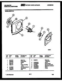 04 - Air Handling Parts parts for Frigidaire Air Conditioner S204F1SA from AppliancePartsPros.com