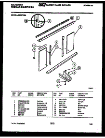 06 - Cabinet And Installation Parts parts for Frigidaire Air Conditioner S204F1SA from AppliancePartsPros.com