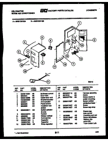 03 - Electrical Parts parts for Frigidaire Air Conditioner MH310H1QA from AppliancePartsPros.com