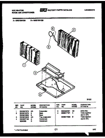 07 - System Parts parts for Frigidaire Air Conditioner MH310H1QB from AppliancePartsPros.com