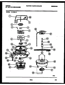 06 - Motor Pump Parts parts for Frigidaire Dishwasher 61-1083-10-00 from AppliancePartsPros.com