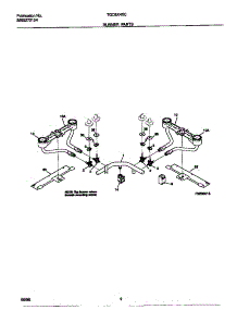 03 - Burner Parts parts for Frigidaire Cooktop TGC6X4XCW1 from AppliancePartsPros.com