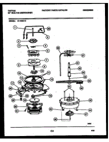 06 - Motor Pump Parts parts for Frigidaire Dishwasher 61-1043-10-00 from AppliancePartsPros.com