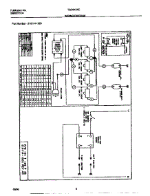04 - Wiring Diagram parts for Frigidaire Cooktop TGC6X4XCW1 from AppliancePartsPros.com