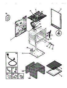 04 - Body parts for Frigidaire Range 30-2132-00-04 from AppliancePartsPros.com