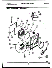 03 - Door Parts parts for Frigidaire Dryer 47-2551-00-04 from AppliancePartsPros.com