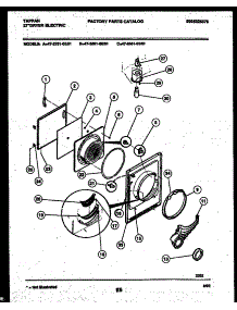 03 - Door Parts parts for Frigidaire Dryer 47-2751-00-01 from AppliancePartsPros.com