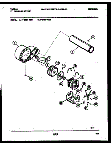 05 - Blower And Drive Parts parts for Frigidaire Dryer 47-2551-00-04 from AppliancePartsPros.com