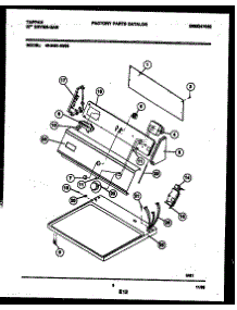 04 - Console And Control Parts parts for Frigidaire Dryer 49-2451-00-03 from AppliancePartsPros.com
