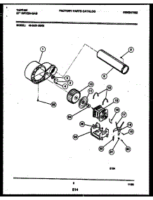 05 - Blower And Drive Parts parts for Frigidaire Dryer 49-2451-00-03 from AppliancePartsPros.com