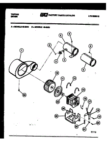 05 - Blower And Drive Parts parts for Frigidaire Dryer 49-2848-00-01 from AppliancePartsPros.com