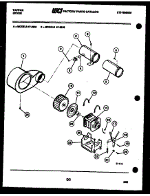05 - Motor And Pump Parts parts for Frigidaire Dryer 47-2828-23-01 from AppliancePartsPros.com