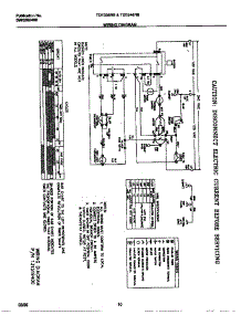 06 - Wiring Diagram parts for Frigidaire Dryer TDE336RBW2 from AppliancePartsPros.com