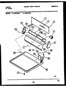 04 - Console And Control Parts parts for Frigidaire Dryer 49-2151-23-01 from AppliancePartsPros.com