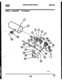 06 - Burner, Igniter And Valve parts for Frigidaire Dryer 49-2828-23-04 from AppliancePartsPros.com