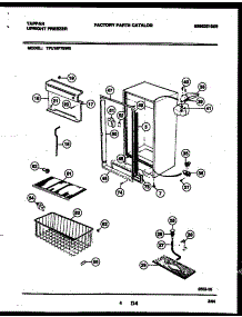 03 - Cabinet Parts parts for Frigidaire Freezer TFU16F7BW0 from AppliancePartsPros.com
