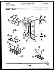 03 - Cabinet Parts parts for Frigidaire Freezer TFU16F7AW2 from AppliancePartsPros.com