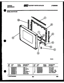 03 - Door Parts parts for Frigidaire Microwave 56-2179-10-01 from AppliancePartsPros.com