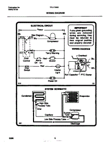 05 - Wiring Diagram parts for Frigidaire Freezer TFU17M5EW0 from AppliancePartsPros.com