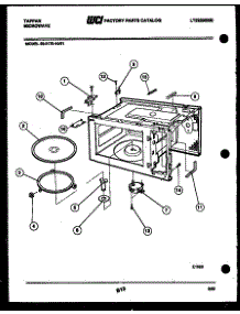 05 - Body Parts parts for Frigidaire Microwave 56-2179-10-01 from AppliancePartsPros.com