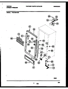 03 - Cabinet Parts parts for Frigidaire Freezer TFU21M7AW0 from AppliancePartsPros.com