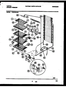 04 - System And Electrical Parts parts for Frigidaire Freezer TFU21M7AW0 from AppliancePartsPros.com