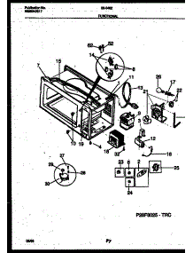 04 - Functional Parts parts for Frigidaire Microwave 56-3462-10-03 from AppliancePartsPros.com