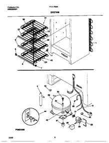 04 - System parts for Frigidaire Freezer TFU17M6AW4 from AppliancePartsPros.com
