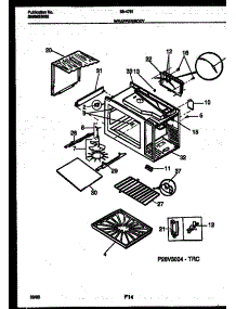 05 - Wrapper And Body Parts parts for Frigidaire Microwave 56-4751-10-04 from AppliancePartsPros.com
