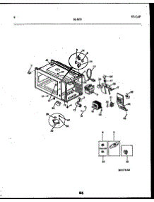 04 - Functional Parts parts for Frigidaire Microwave 56-5472-10-01 from AppliancePartsPros.com