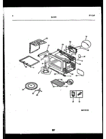 05 - Wrapper And Body Parts parts for Frigidaire Microwave 56-5472-10-01 from AppliancePartsPros.com