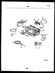 05 - Wrapper And Body Parts parts for Frigidaire Microwave 56-8492-10-01 from AppliancePartsPros.com