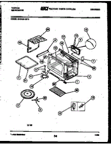 05 - Wrapper And Body Parts parts for Frigidaire Microwave 56-9439-10-15 from AppliancePartsPros.com