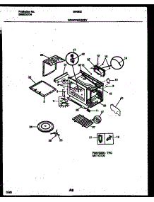 05 - Wrapper And Body Parts parts for Frigidaire Microwave 56-9832-10-02 from AppliancePartsPros.com