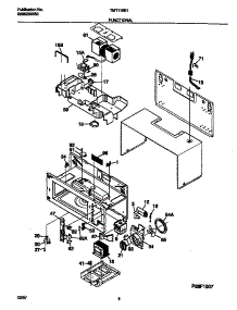 04 - Functional parts for Frigidaire Microwave TMT116E1W0 from AppliancePartsPros.com