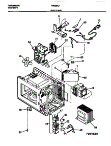 04 - Functional parts for Frigidaire Microwave TMS083U1W0 from AppliancePartsPros.com